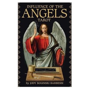 Гадальные карты U. S. Games Systems Таро Influence of the Angels Tarot, 80 карт, золото, 100