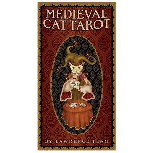 Гадальные карты U. S. Games Systems Таро Medieval Cat Tarot, 78 карт, 200