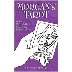 Гадальные карты U. S. Games Systems Таро Morgan`s Tarot, 88 карт, белый/фиолетовый, 385