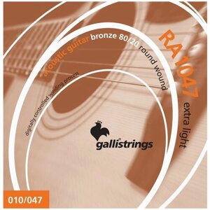 Galli Ra1047 - Струны для акустических гитар (аналог Dorazio)