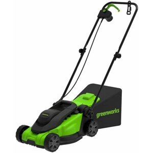 Газонокосилка Greenworks 220V GD1200LM32 с шириной скашивания 32 см арт. 2517807