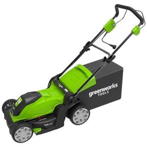 Газонокосилка Greenworks GLM1241, 41 см