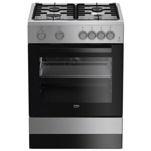 Газовая плита Beko FSG 62110 DSCS, серебристый