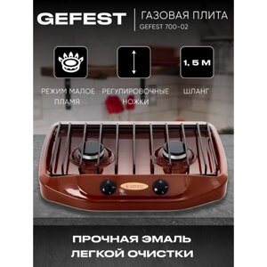 Газовая плита Gefest ПГ 700-02, коричневый