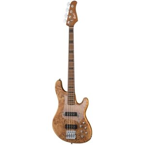 GB-Modern-4-OPVN GB Series Бас-гитара, цвет натуральный, с чехлом, Cort