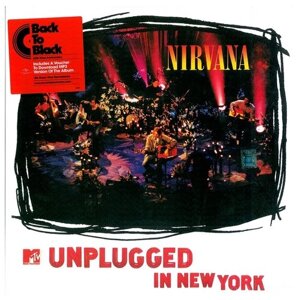 Geffen records Nirvana. MTV Unplugged In New York (виниловая пластинка)
