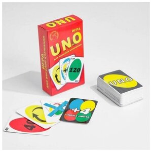 Гелий Карточная игра для веселой компании "УНдирО" VIP, 108 карт, карта 5 х 8.5 см