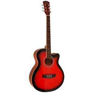 Гитара Elitaro E4010 RDS акустическая красная