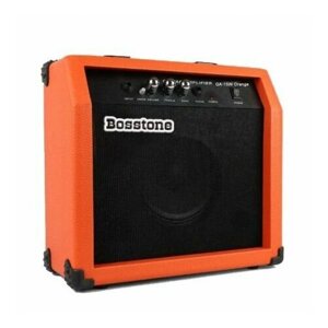 Гитарный усилитель Bosstone GA-15W Orange Мощность - 15 Ватт, Динамик 6.5"Чувствительность: 70 дБ