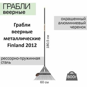 Грабли веерные металлические FINLAND 2012