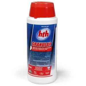 GRANULAR hth 2,5 кг. (Франция) гранулы хлора шок для очистки бассейна, хлор гранулы, химия быстрый хлор