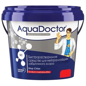 Гранулы для бассейна AquaDOCTOR SC Stop Chlor, 5 кг