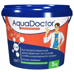 Гранулы для фонтанов AquaDOCTOR C-60, 5 л