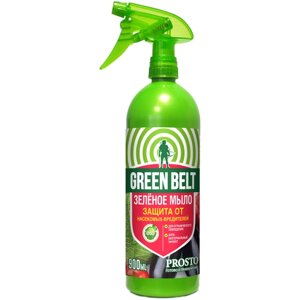 Green Belt Средство для защиты от насекомых-вредителей Зеленое мыло, 900 мл, 1023 г
