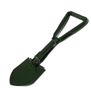 Greengo Лопата туристическая, L = 47 см, складная, пилка, металлический черенок, с ручкой, в чехле