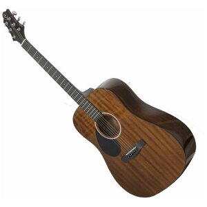 GREG BENNETT D1/LH/N - акустическая гитара левосторонняя, дредноут, красное дерево, цвет натуральный