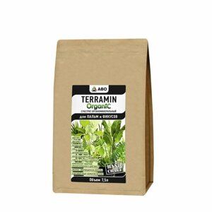 Грунт для фикусов и пальм TERRAMIN Organic 7.5л