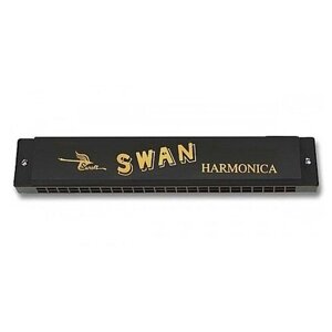 Губная гармошка-тремоло Swan SW24-2 чёрный