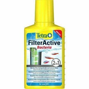 Химия для аквариума, TETRA средство Filter Active Bacteria 100 мл для воды, 1 шт.