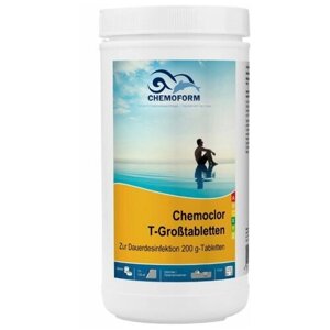 Химия для бассейна Chemoform Кемохлор Т-Таблетки 200г 1кг 0505001