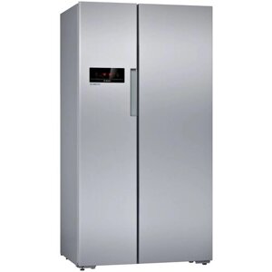 Холодильник BOSCH KAN92NS25R, серебристый