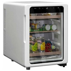 Холодильник для косметики и напитков Meyvel MD35-White (Мини-холодильник)