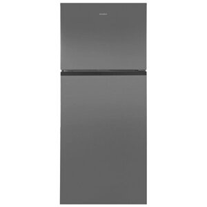 Холодильник двухкамерный Hyundai CT5045FIX Total No Frost, нержавеющая сталь
