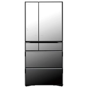 Холодильник Hitachi R-X690GUX, серебристый