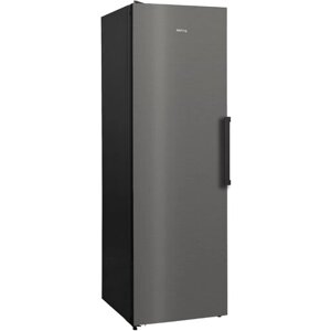 Холодильник Korting KNF 1857 N, графитово-черный
