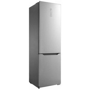Холодильник Korting KNFC 62017, нержавающая сталь
