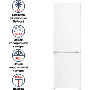 Холодильник maunfeld MFF170W, белый