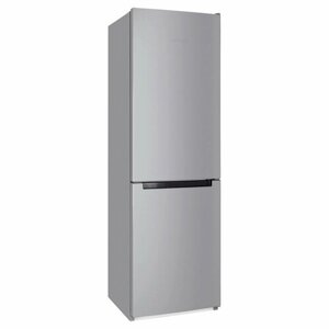 Холодильник NORDFROST NRB 162NF S двухкамерный, 310 л объем, 188 см высота, серебристый
