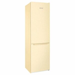 Холодильник NORDFROST NRB 164NF Me двухкамерный, 343 л объем, 203 см высота, мрамор бежевый