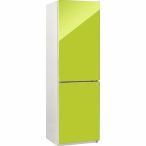 Холодильник NORDFROST NRG 152 L двухкамерный, 320 л объем, лайм (стекло)
