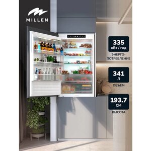 Холодильник встраиваемый двухкамерный MBI 193.7D