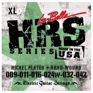 HRS-XL Комплект струн для электрогитары 009-042 La Bella