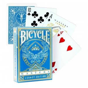 Игральные карты Bicycle Legacy Master Blue Edition / Мастер Наследия
