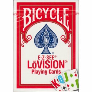 Игральные карты Bicycle LoVision Red