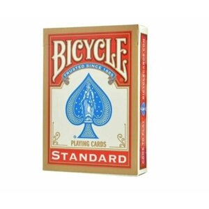 Игральные карты Bicycle Standard 54 карты, красные