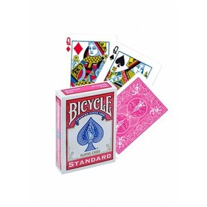 Игральные карты Bicycle Standard Fuchsia, розовые, Bicycle