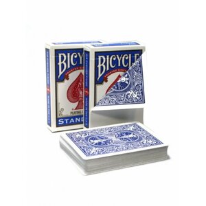 Игральные карты для фокусов Bicycle Blank Face Blue Back (пустое лицо), синие, Bicycle
