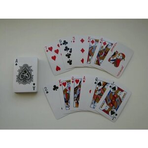 Игральные карты, старые, коллекционные. Китай. Набор для покера. Конец 1990-х.