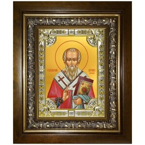 Икона Анатолий Константинопольский, 18х24 см, в окладе