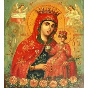 Икона Богородица Акафистная, арт ОПИ-1664