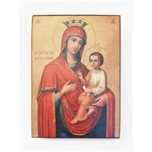 Икона "Богородица. Скоропослушница", размер иконы - 10x13