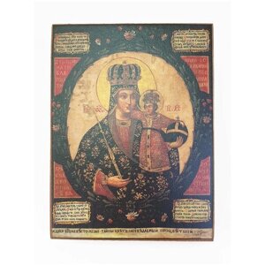 Икона "Богородица Трубчевская", размер иконы - 10x13