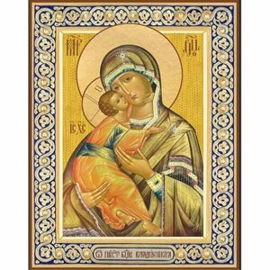 Икона Богородица Владимирская, арт ДМИ-036