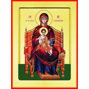 Икона Божьей Матери На троне, арт PKI-БМ-24
