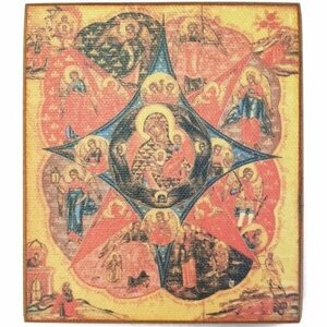 Икона Божьей Матери Неопалимая Купина (копия старинной), арт STO-741
