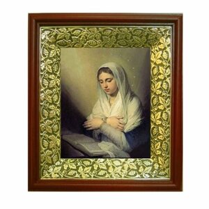 Икона Божией Матери Дева Мария (21*24 см), арт СТ-03014-2